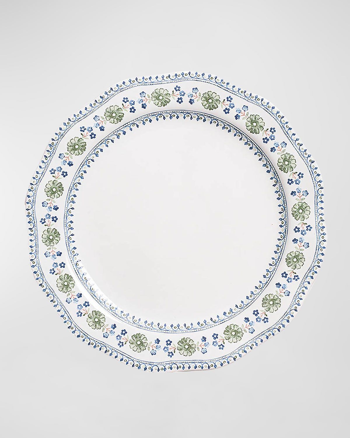 Villa Seville Chambray Dinner Plate