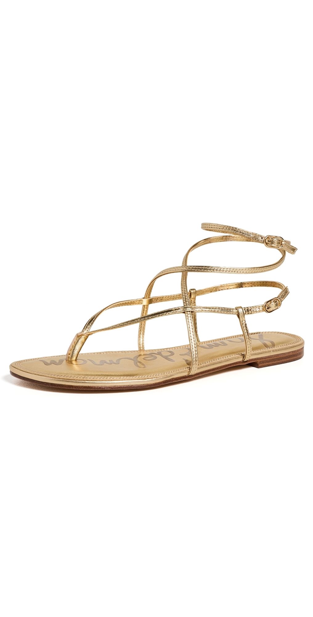 Sam Edelman Clara Sandals Amber Gold 7.5