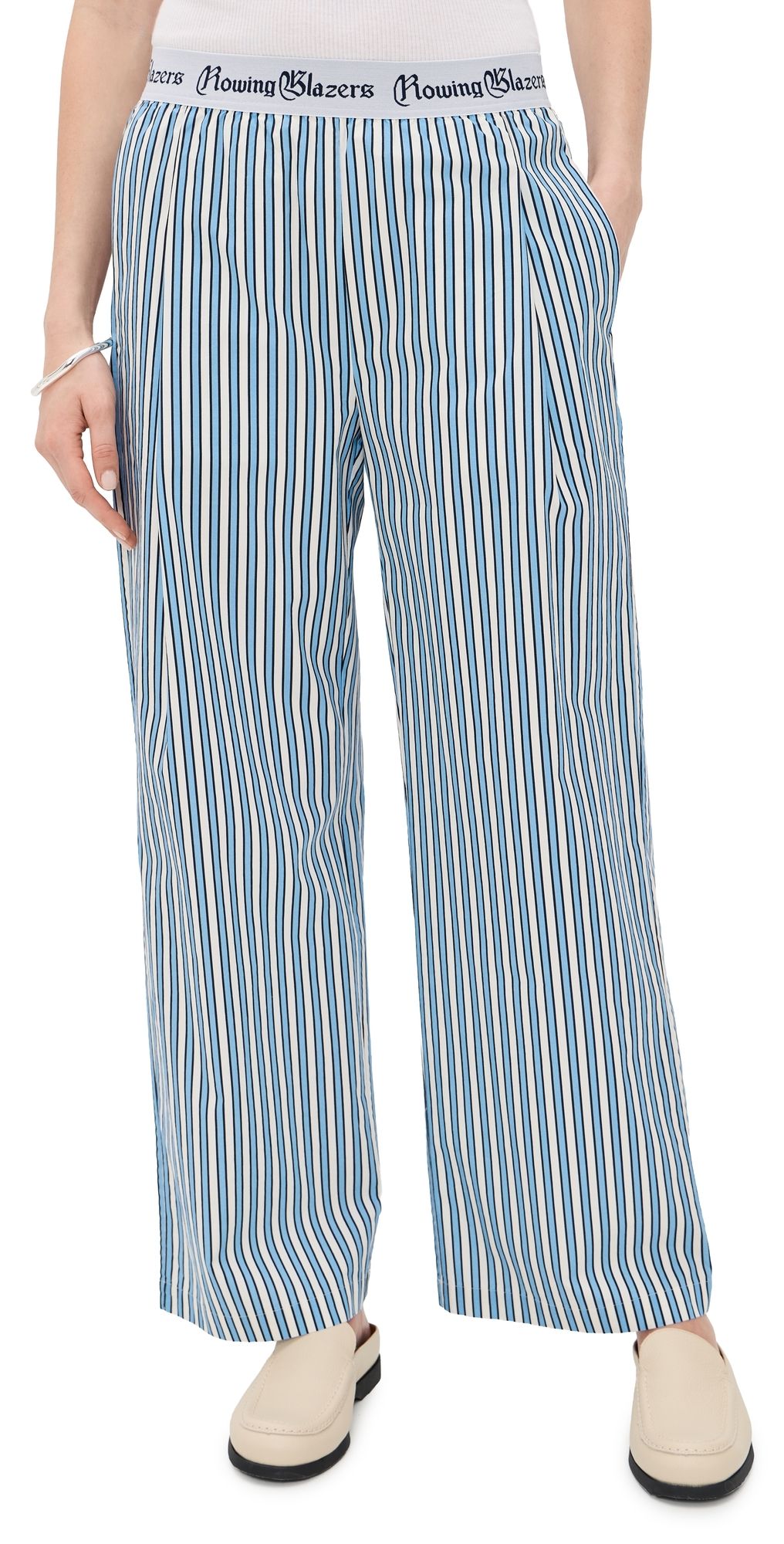 Rowing Blazers Poplin Pants Cotton Candy Stripe L