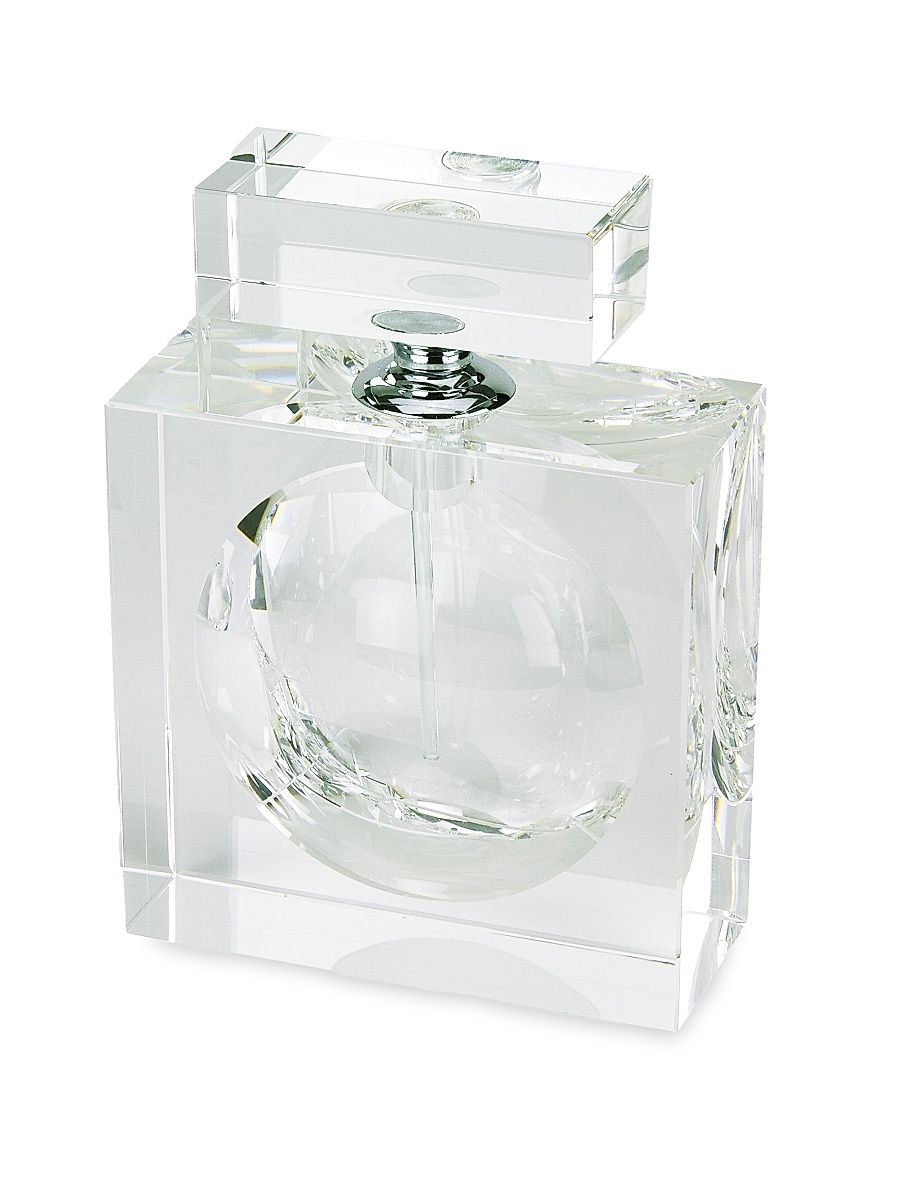 Clear Crystal Bubble Perfume Bottle - Clear
