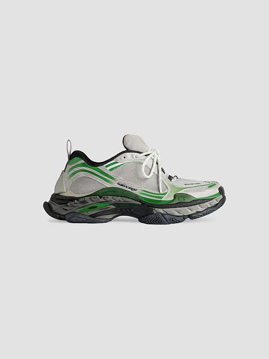 Balenciaga Men's Triple S.2 Sneakers - Grey Green - Size 13