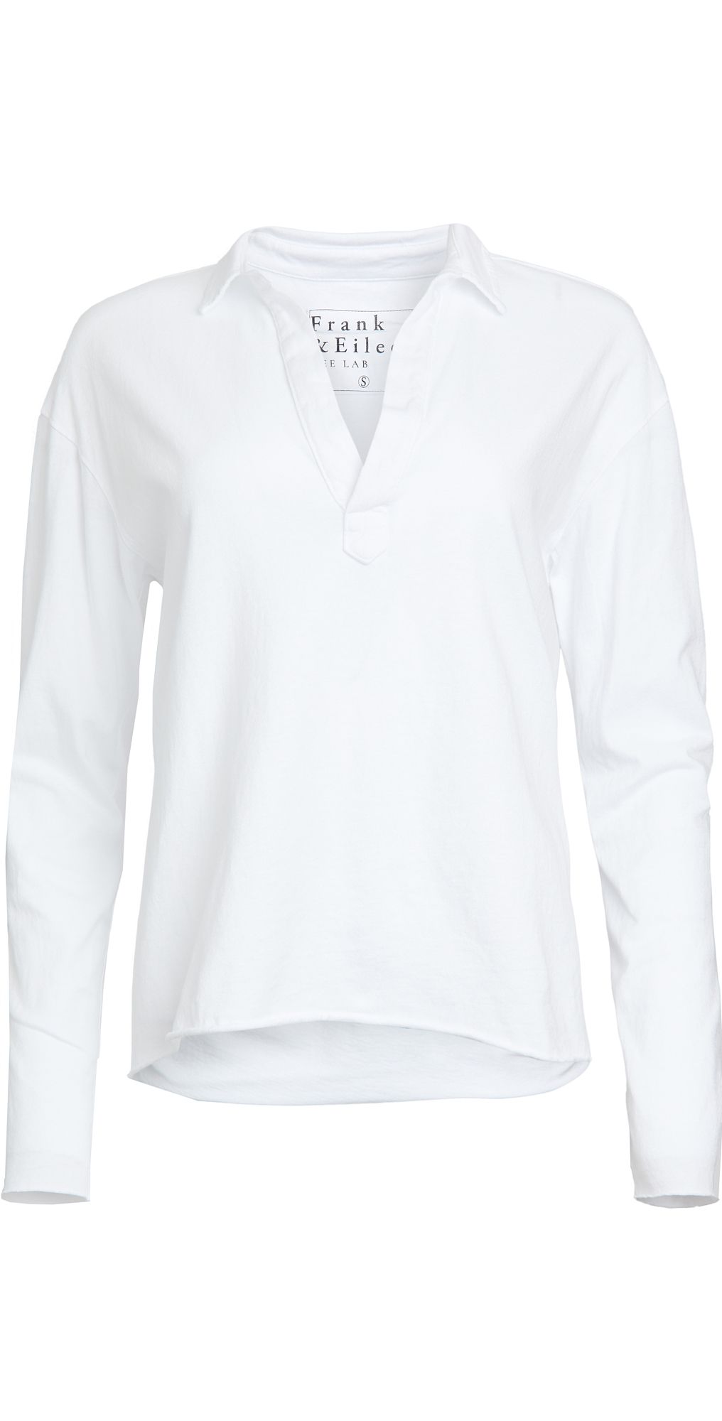 Frank & Eileen Popover Top White L