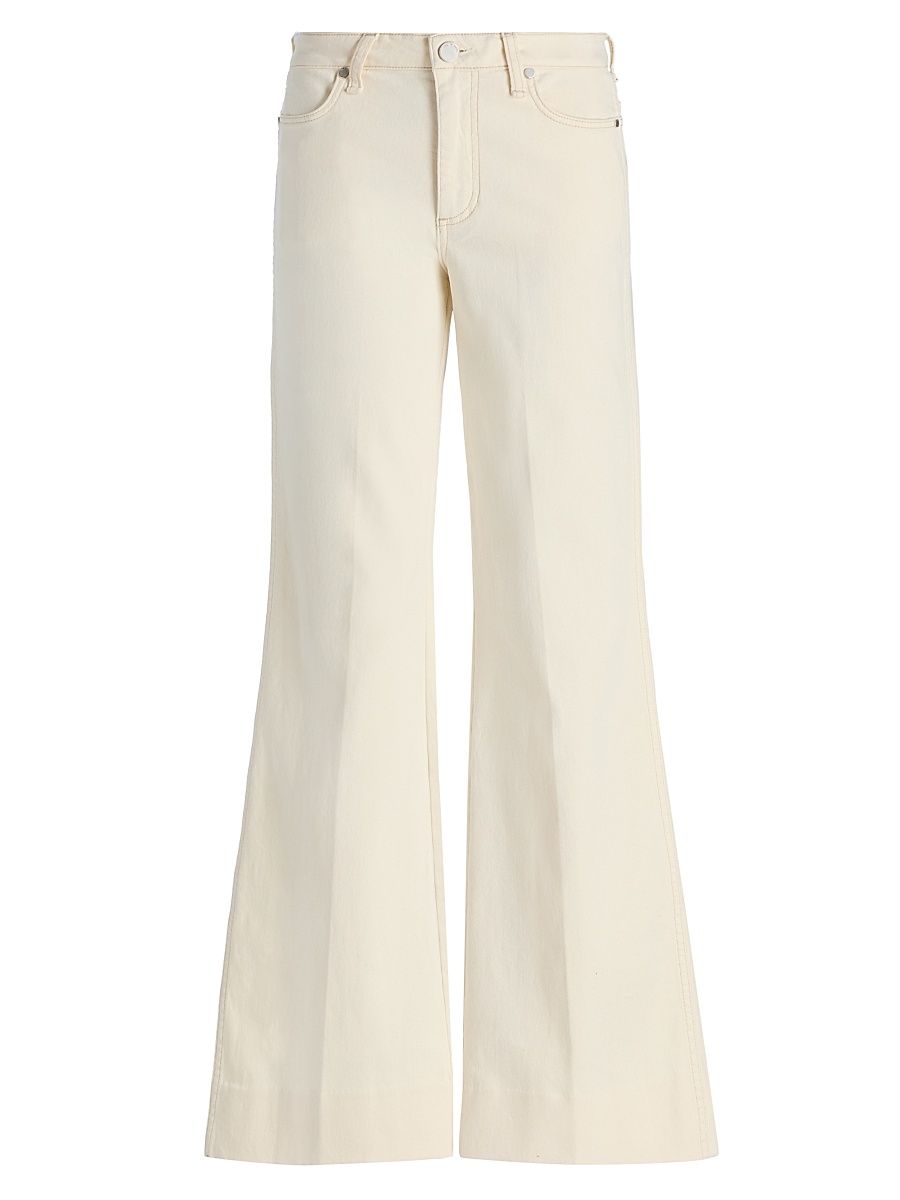 Women's Ruby High-Rise Flare Jeans - Ecru - Size 32