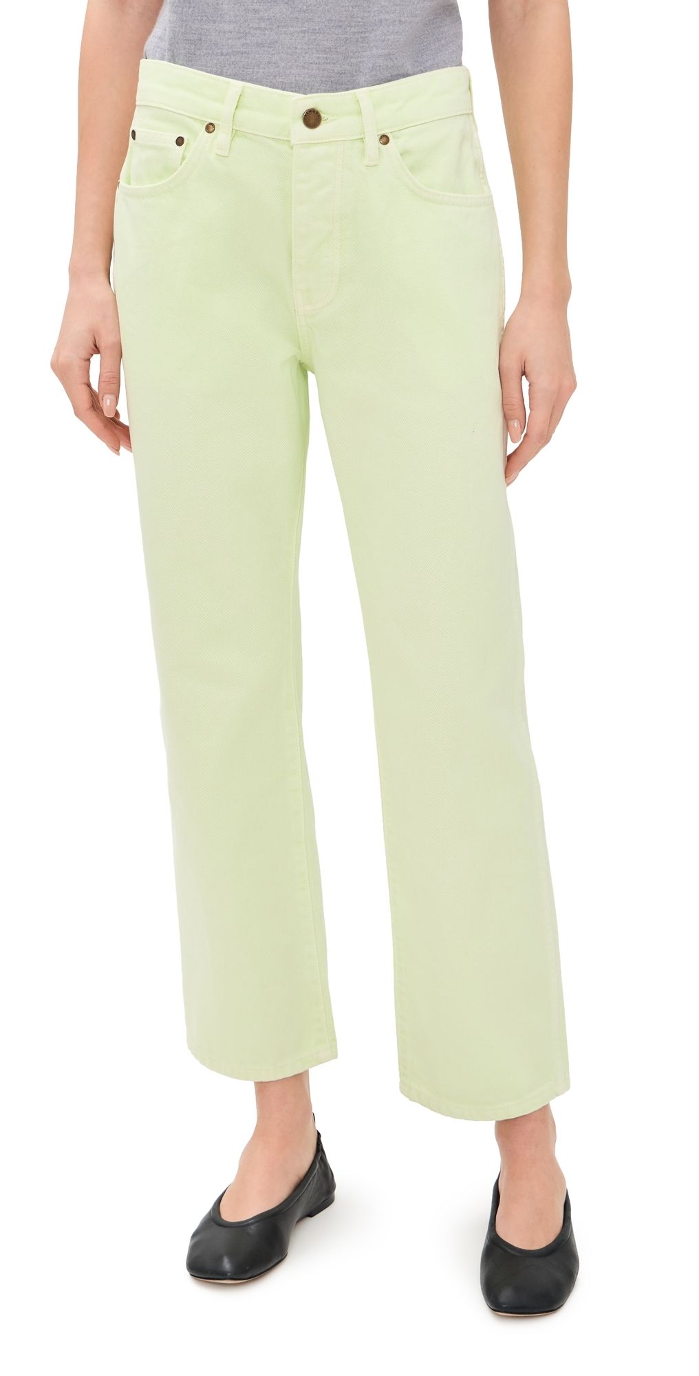 Renggli Straight Jeans Key Lime 28