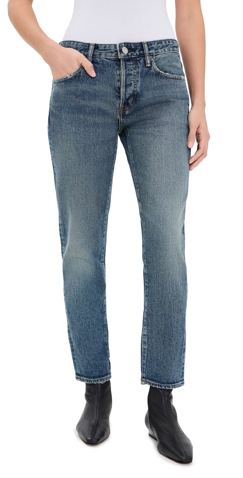MOUSSY VINTAGE Henry Tapered Jeans Blue 30