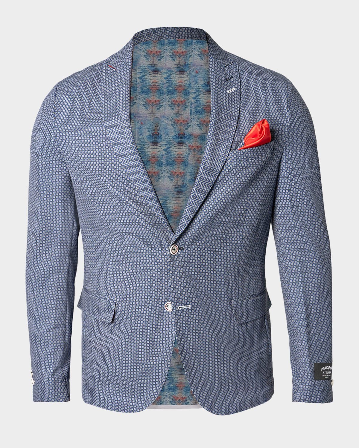 Men & apos;s Descartes Micro-Geometric Unconstructed Blazer