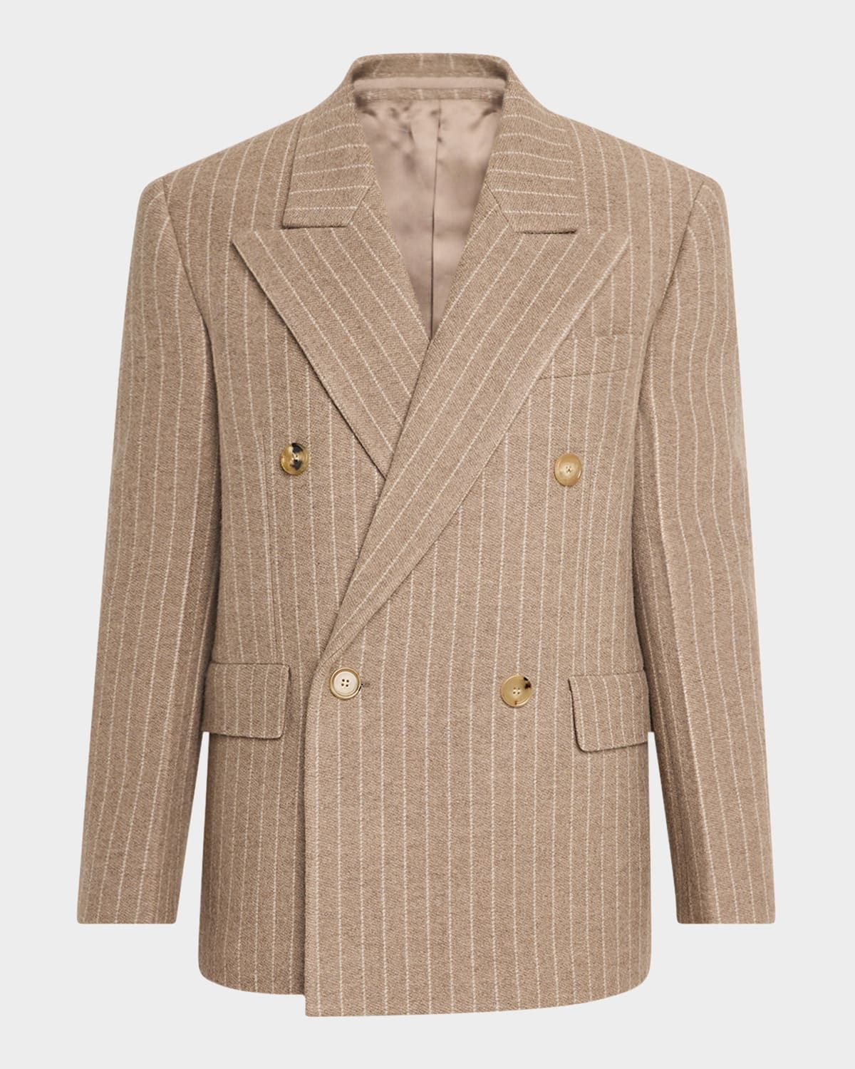 Men & apos;s Double-Breasted Pinstripe Sport Coat