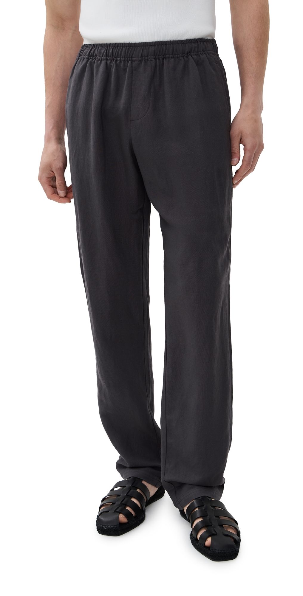 AUTO-REPLY Linen Pants Granite L