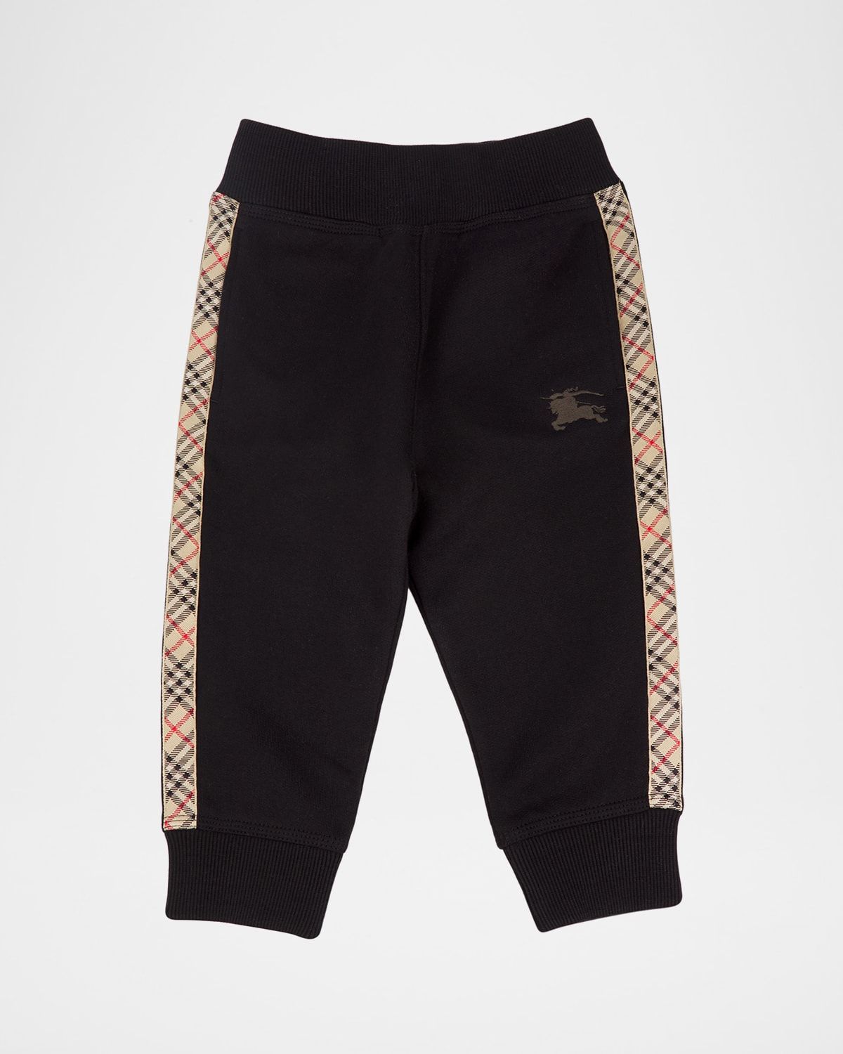 Boy & apos;s Check-Trim Cotton Jogging Pants, Size 6M-2