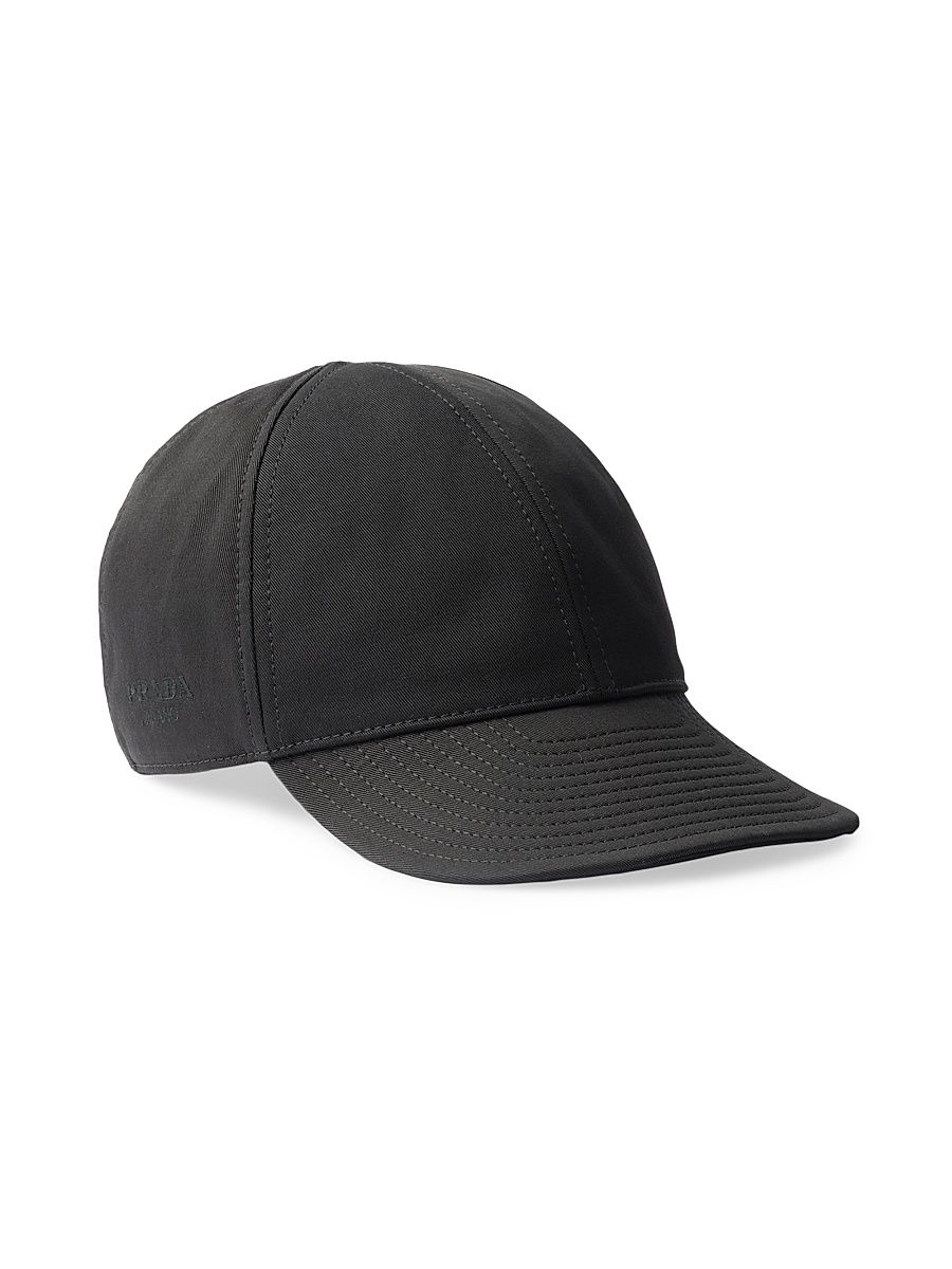 Men's Cotton Baseball Cap - Black - Size XXL