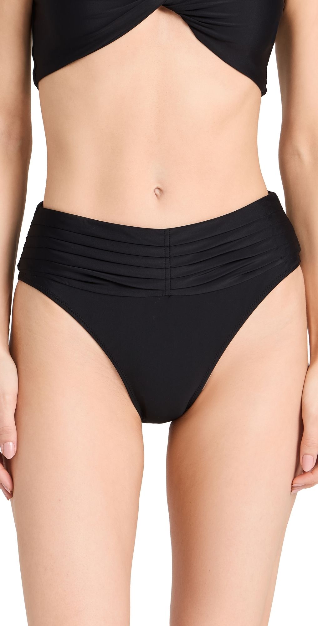Ramy Brook Ivo Bikini Bottoms Black XS