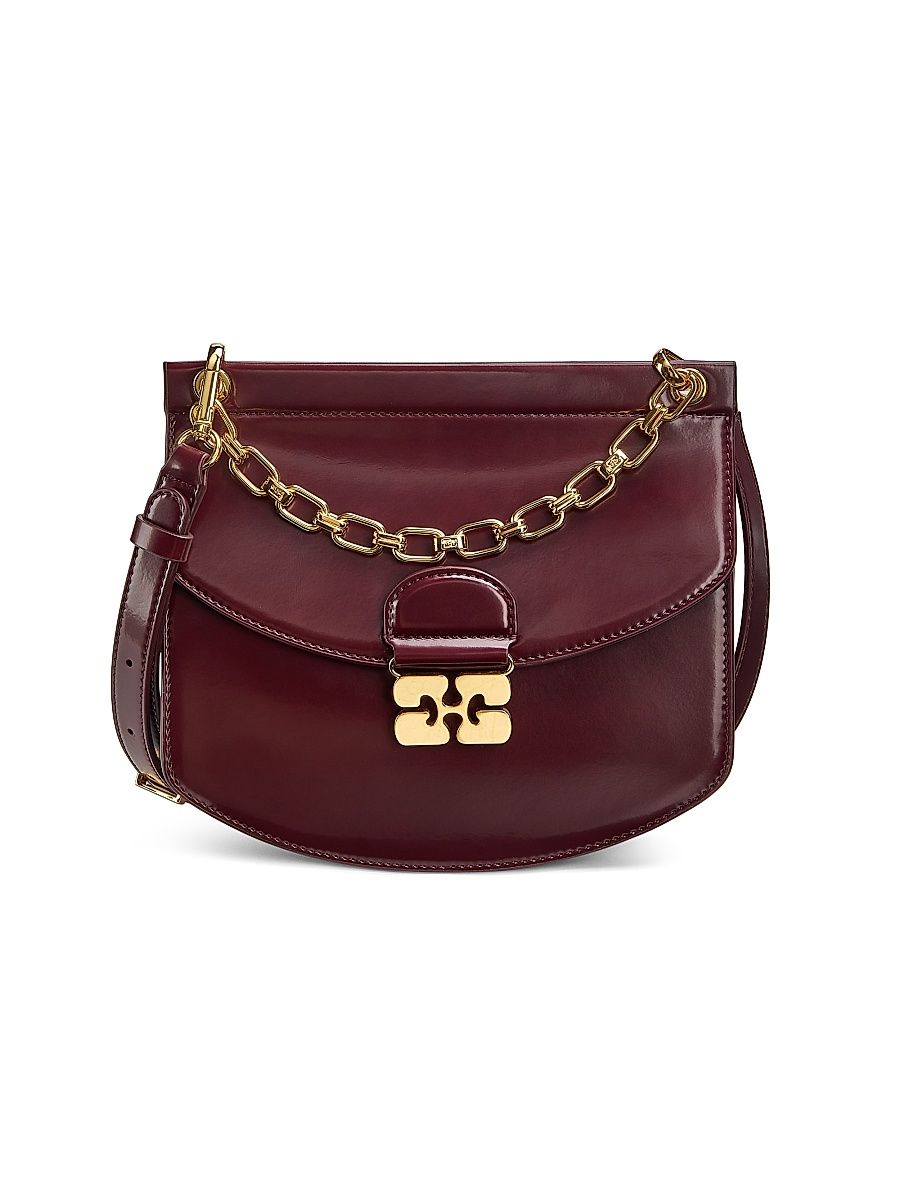 Women's Small Apo-G Box Crossbody Bag - Tawny Port
