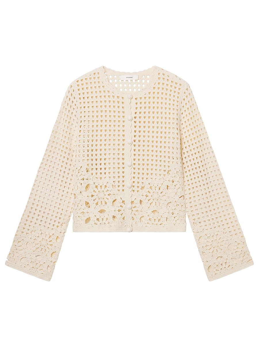 Women's The Postcard Cardigan - Cream - Size XS