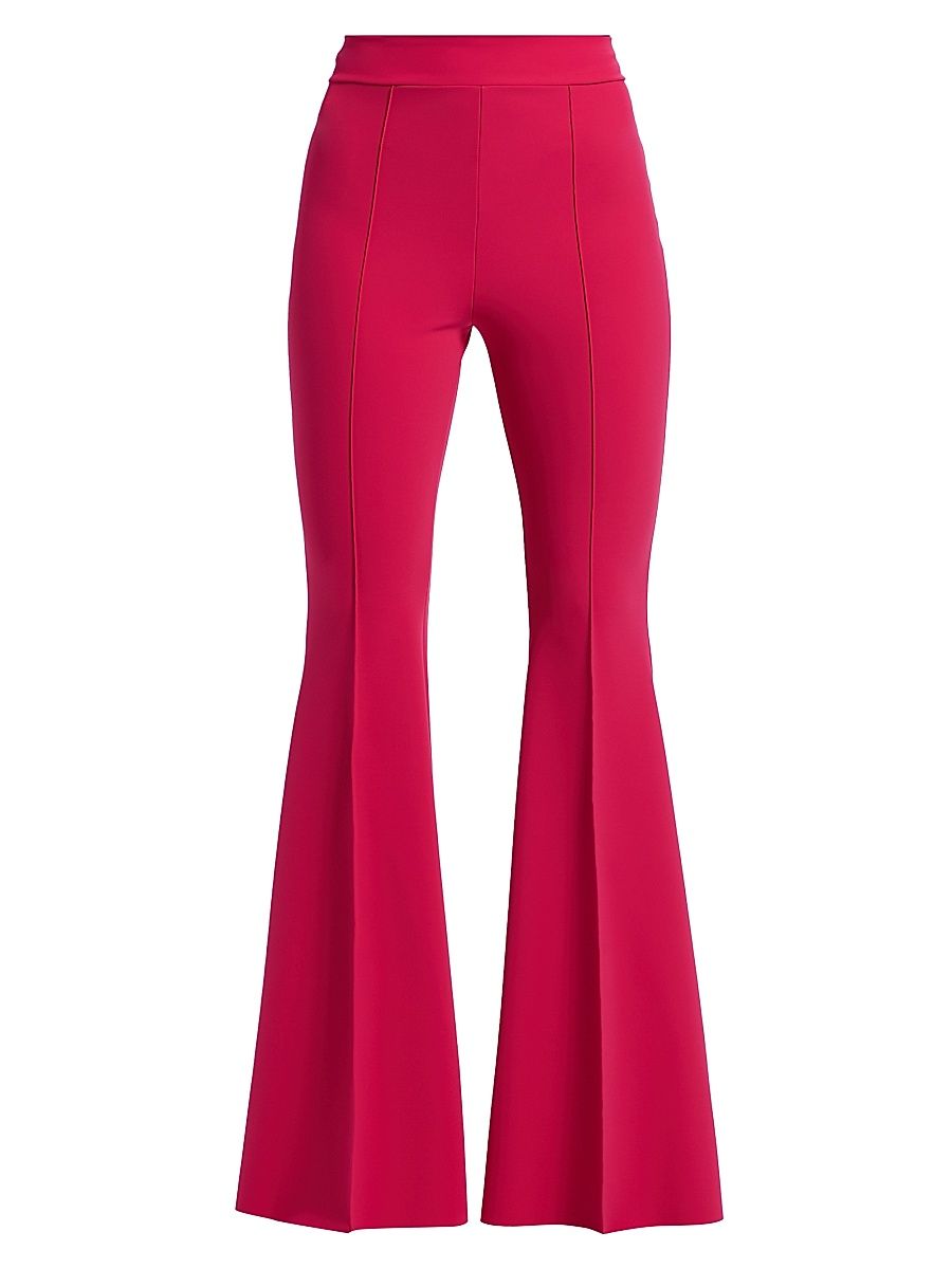 Women's High-Rise Flared Pants - Lampone - Size 6