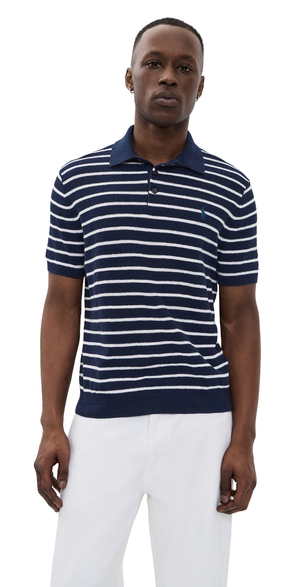 Polo Ralph Lauren Johnny Collar Polo Bright Navy Combo L