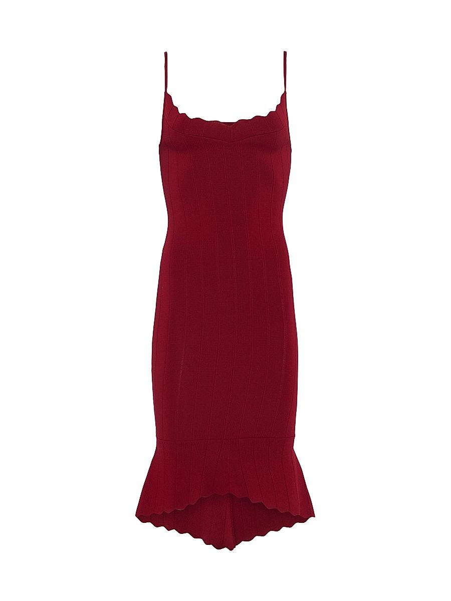 Women's Asa Knit Dress - Dark Wine - Size Large