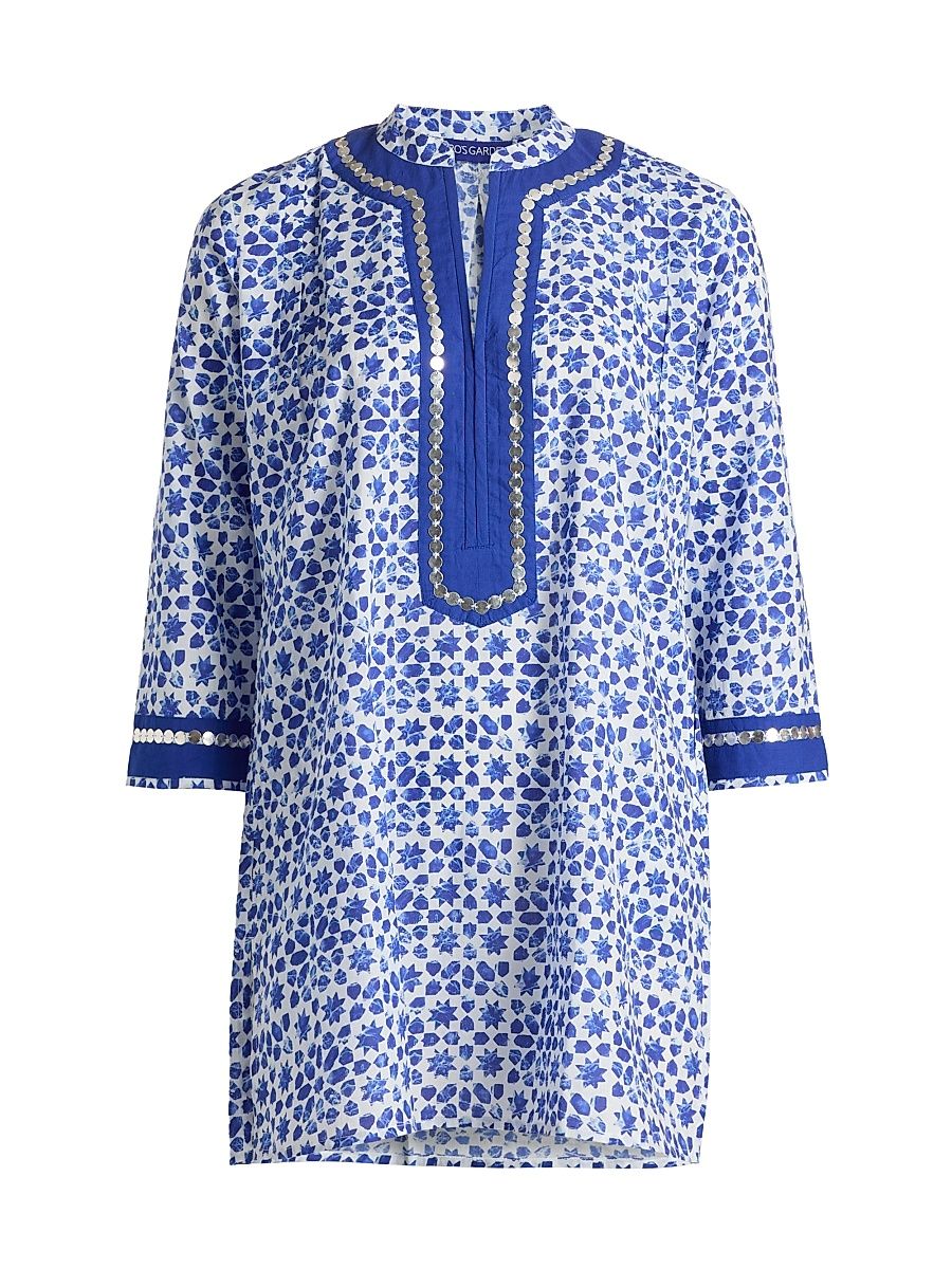 Women's Tokyo Coverup Kaftan - Zara Blue - Size XS