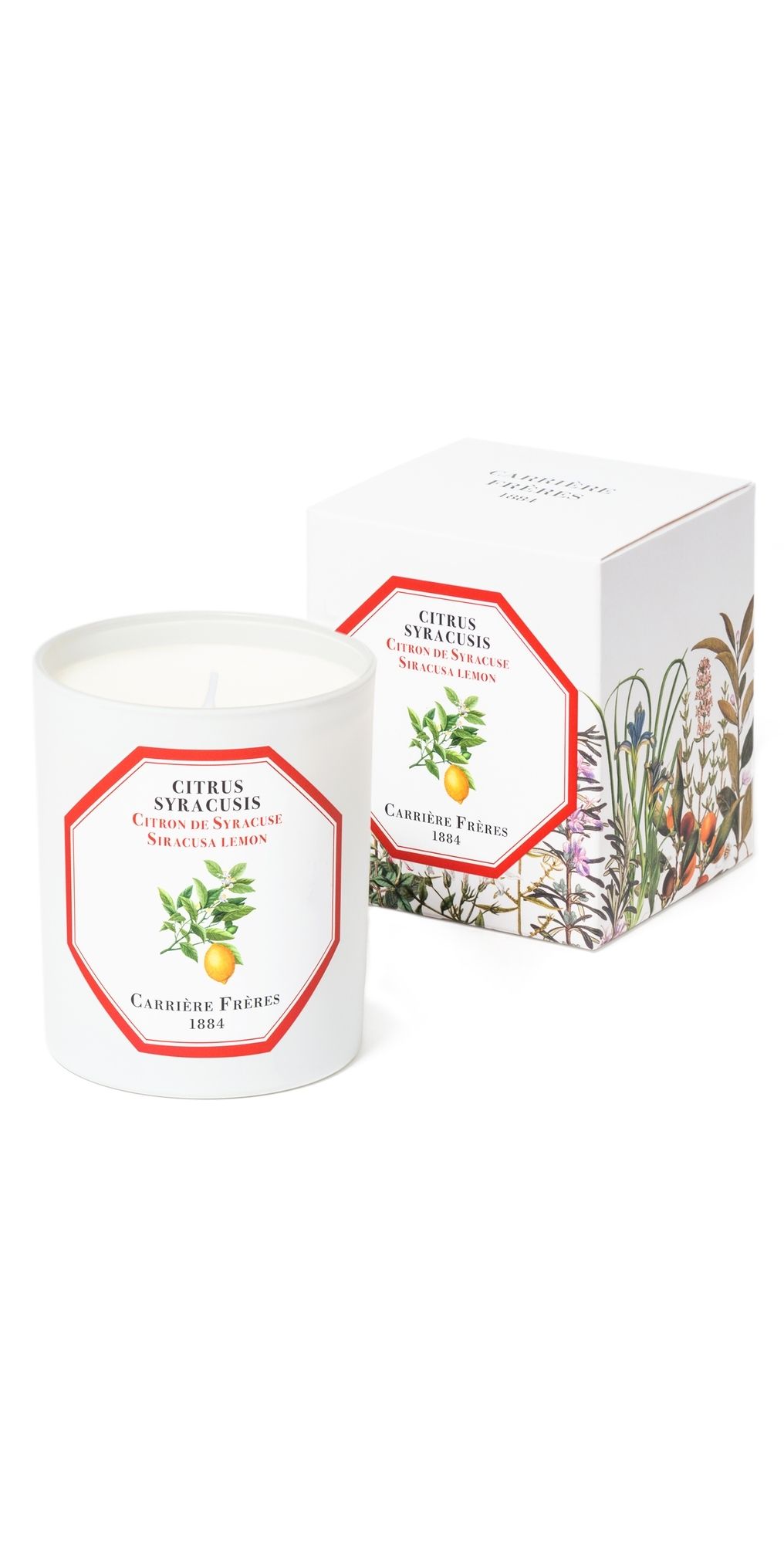 Carrière Frères Siracusa Lemon Candle No Color 6.5 oz.