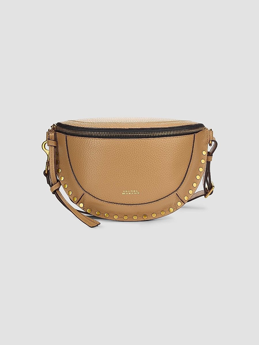 Isabel Marant Women's Skano Leather Belt Bag - Cappuccino