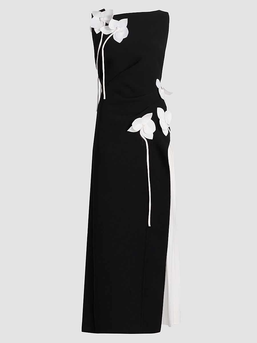 Women's Forever Young Limisi Maxi Dress - Black And Ivory - Size 10