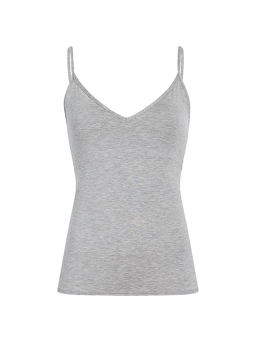 Women's Butter V-Neck Cami Tank - Heathered Grey - Size XS