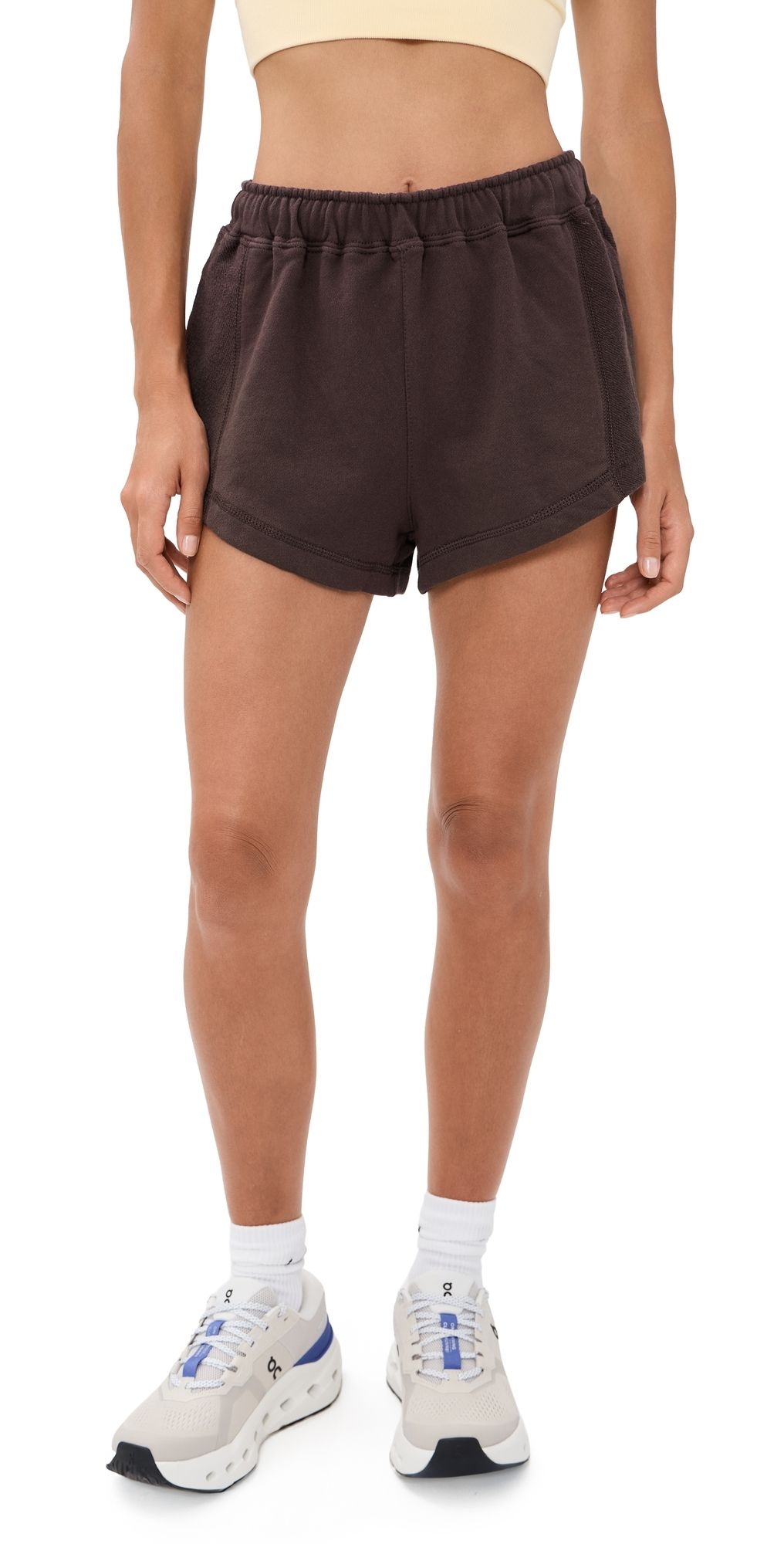 FP Movement High Press Shorts Chocolate L