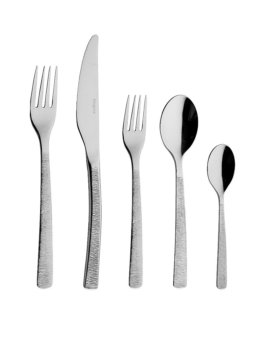 Blois 5-Piece Flatware Set - Grey