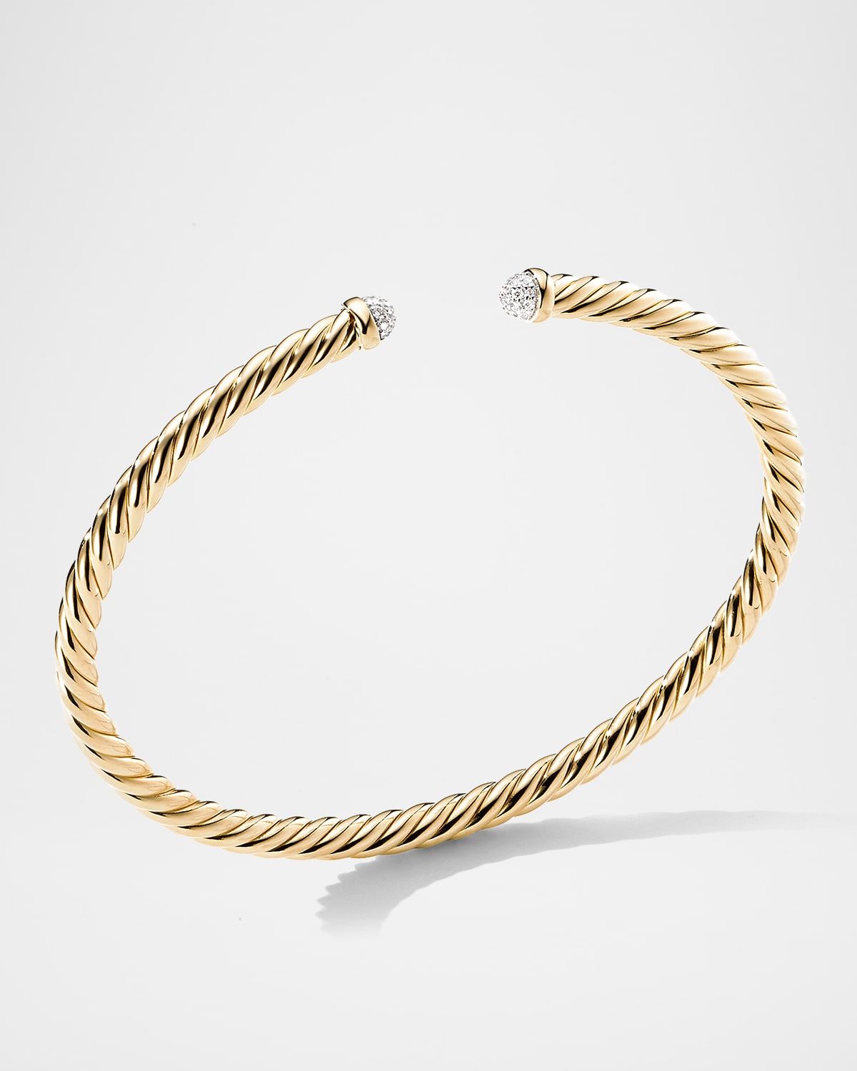 4mm Cable Flex Bracelet in 18K Gold