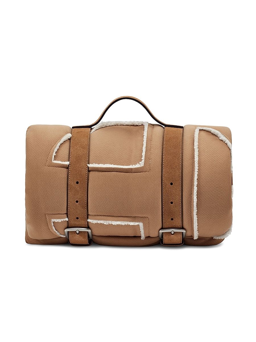 Ugg x Telfar Logo Blanket - Chestnut