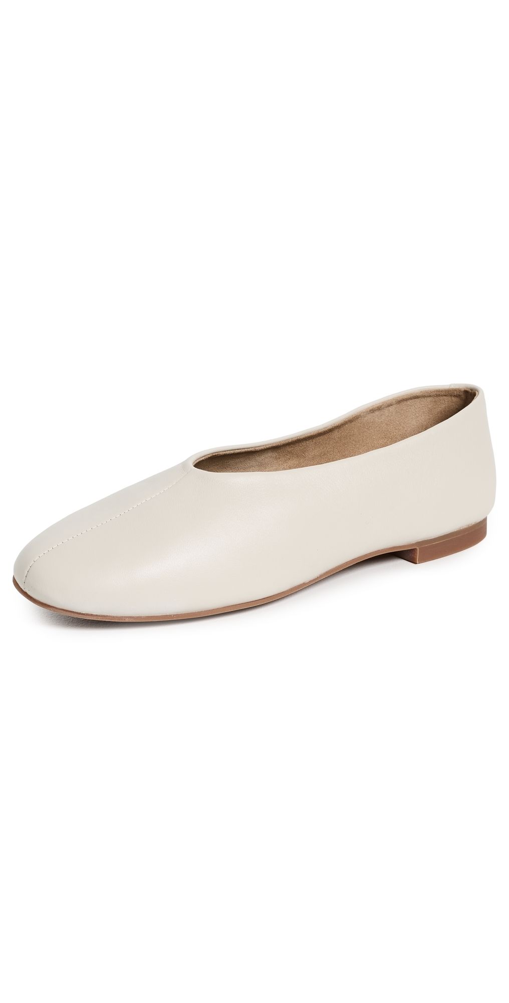 Tony Bianco Cuba Flats Dove Nappa 8.5