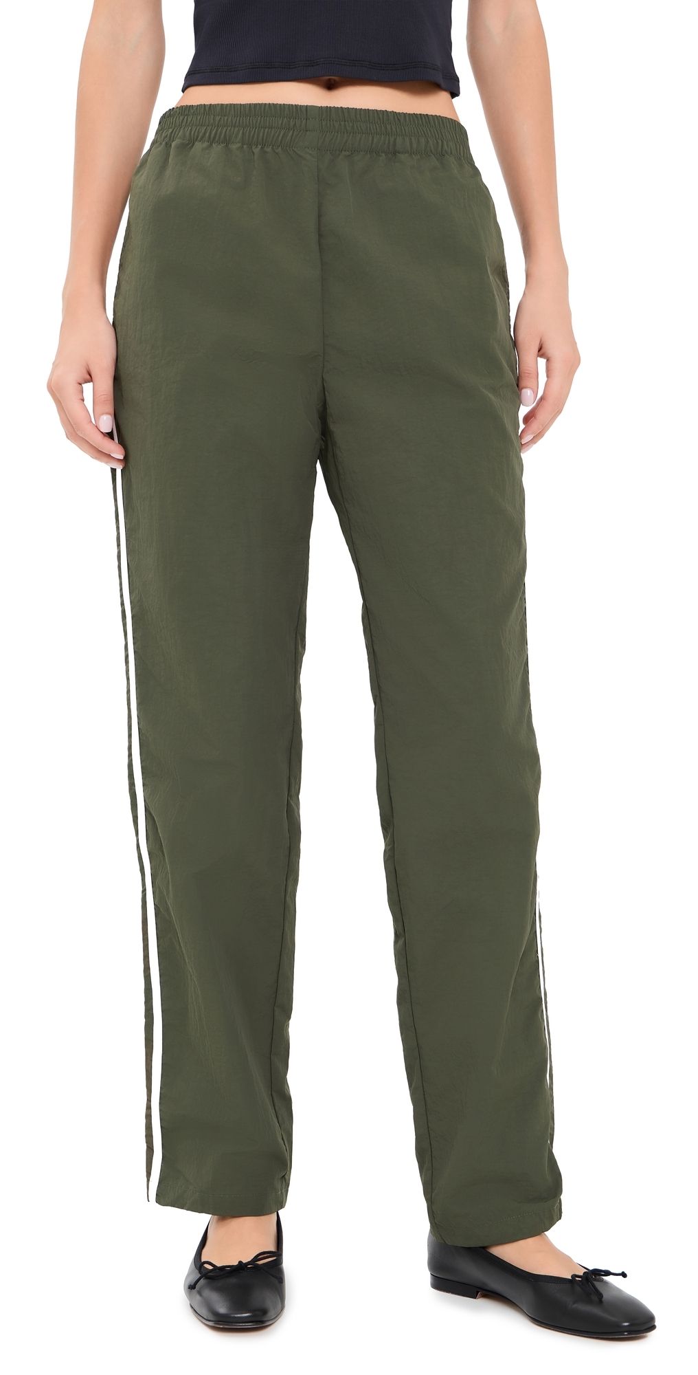 Strut This The Track Pants Olive XL