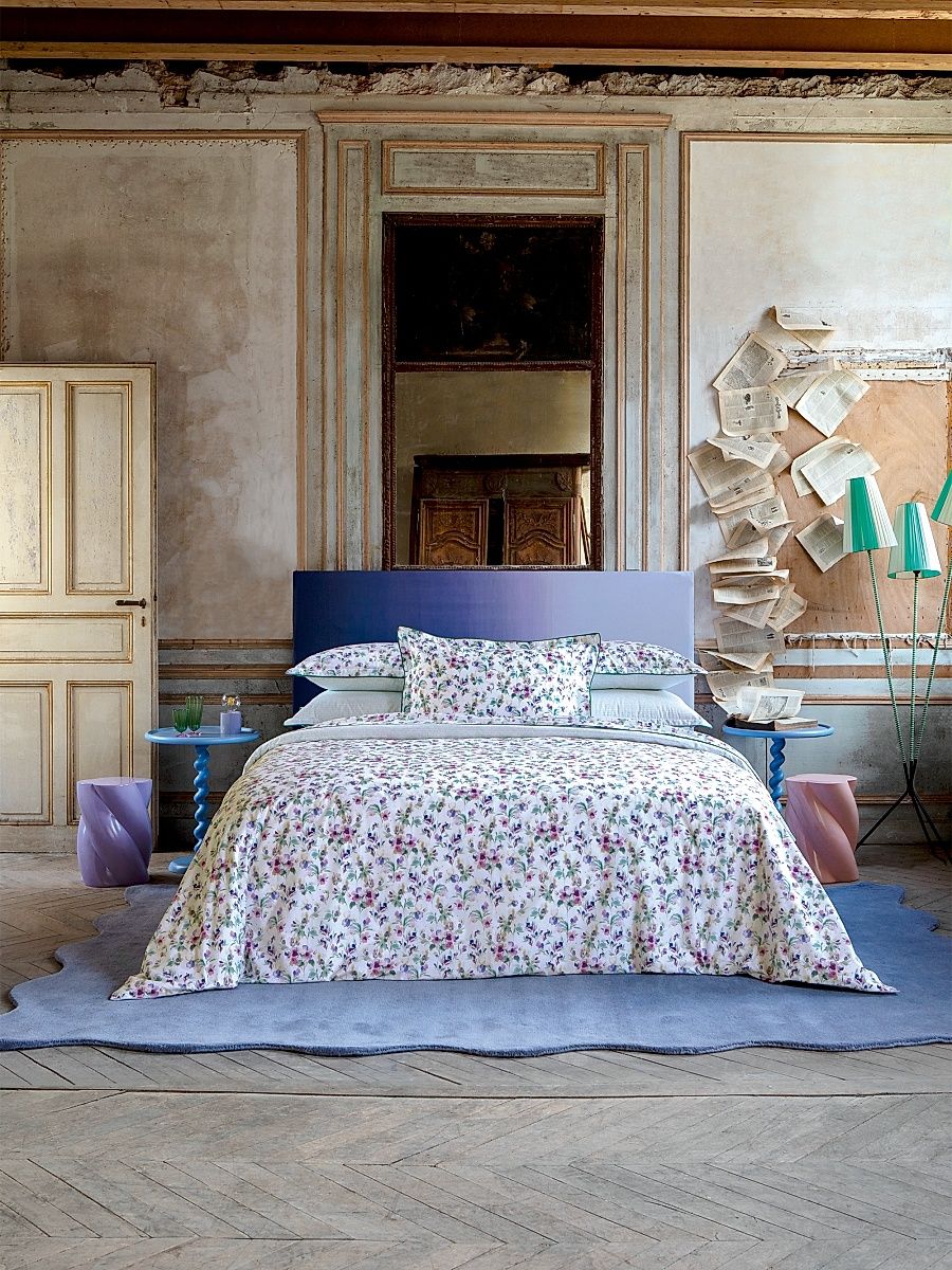 Enchantement Duvet & Sham Collection - Multicolor - Size Boudoir