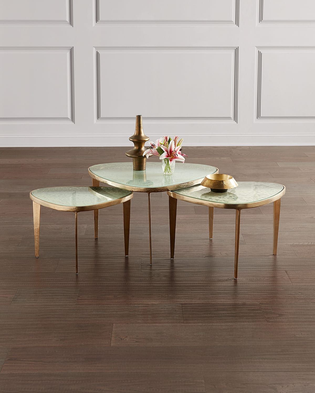 Trio of Jan Bunching Coffee Tables
