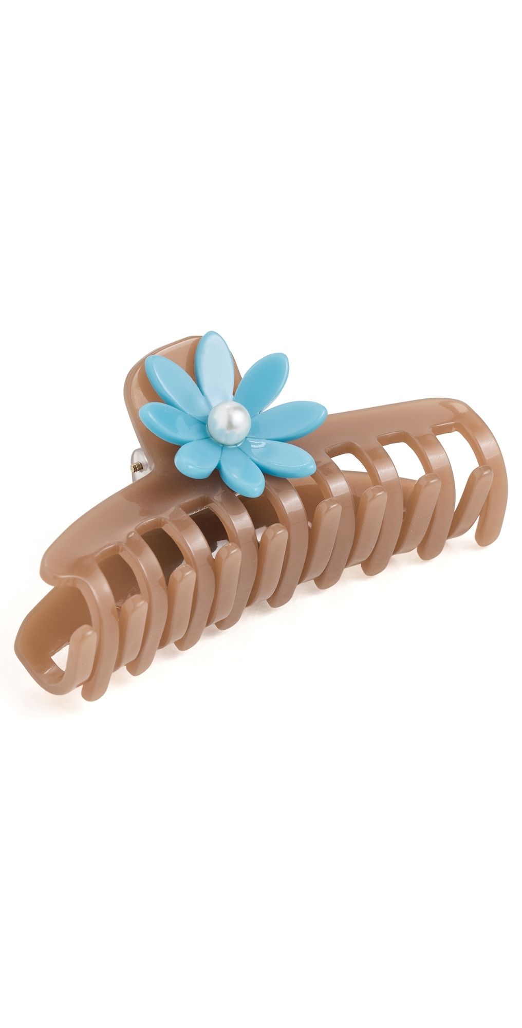 Lele Sadoughi Daisy Claw Clip Caramel Tide One Size