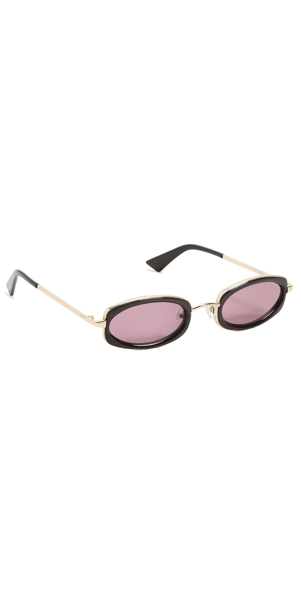 Le Specs Mecharo Sunglasses Gold/Dark Chocolate One Size