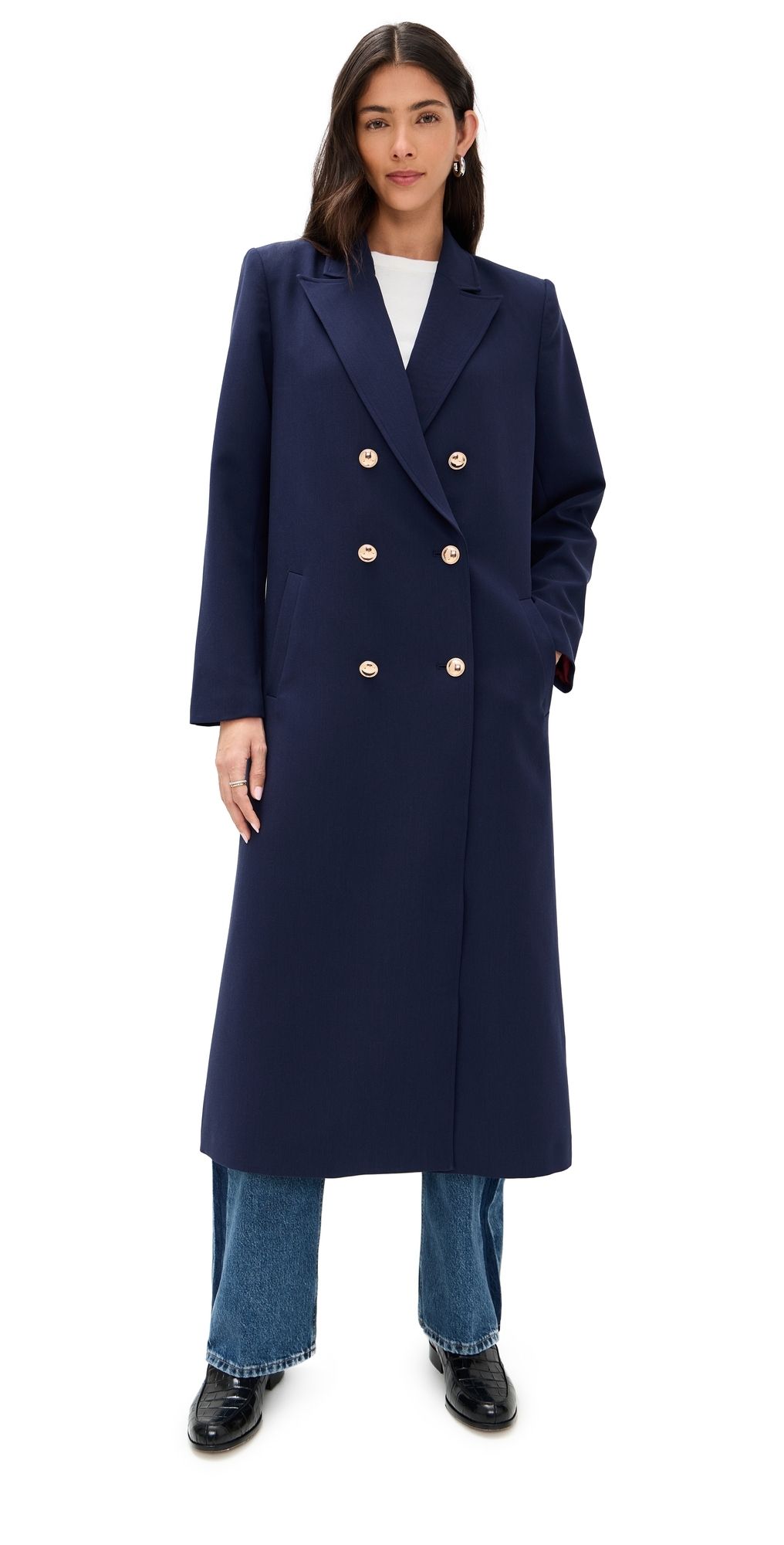 LE BOP Gia Blazer Jacket Navy M