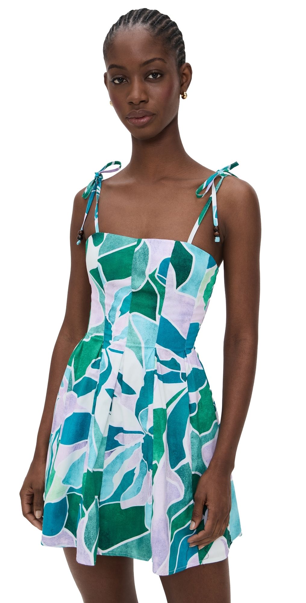 Peixoto Paisley Mini Dress Crystal Isle S