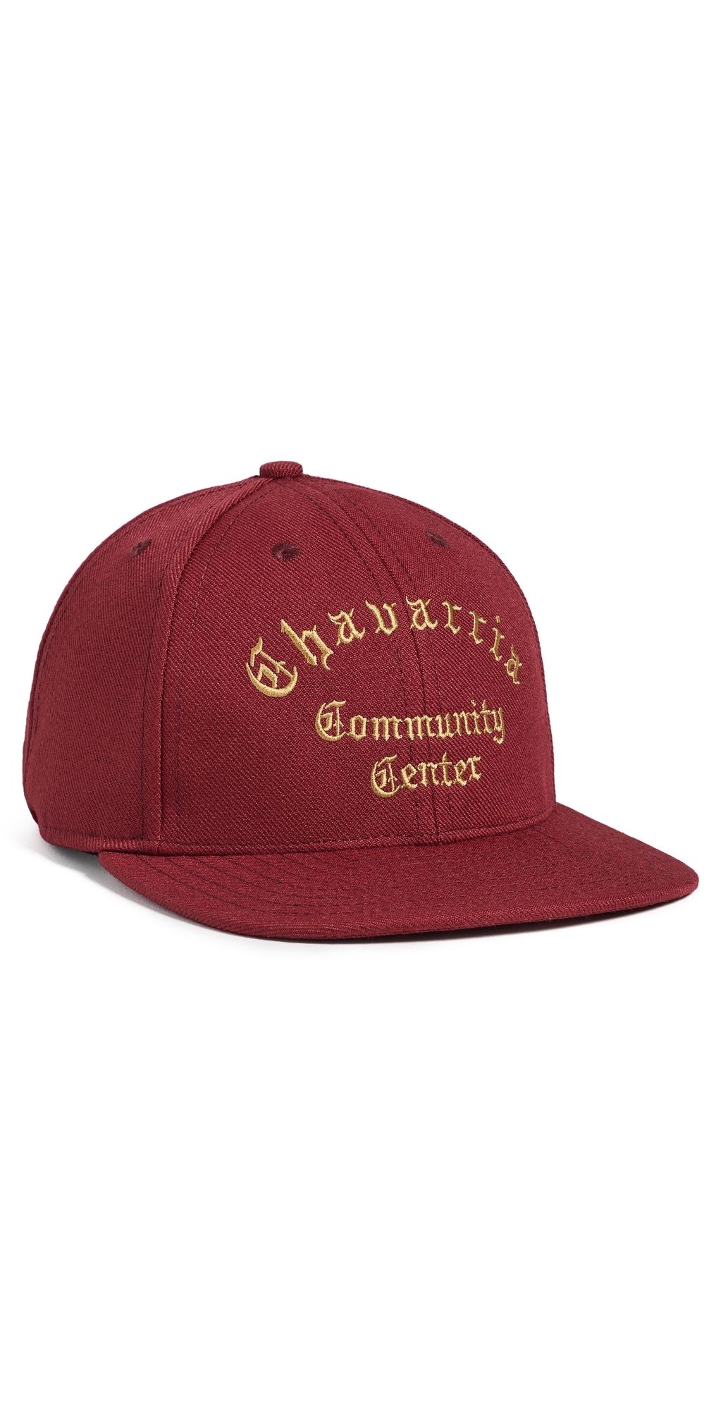 Willy Chavarria Chavarria Community Center Cap Bordeaux One Size