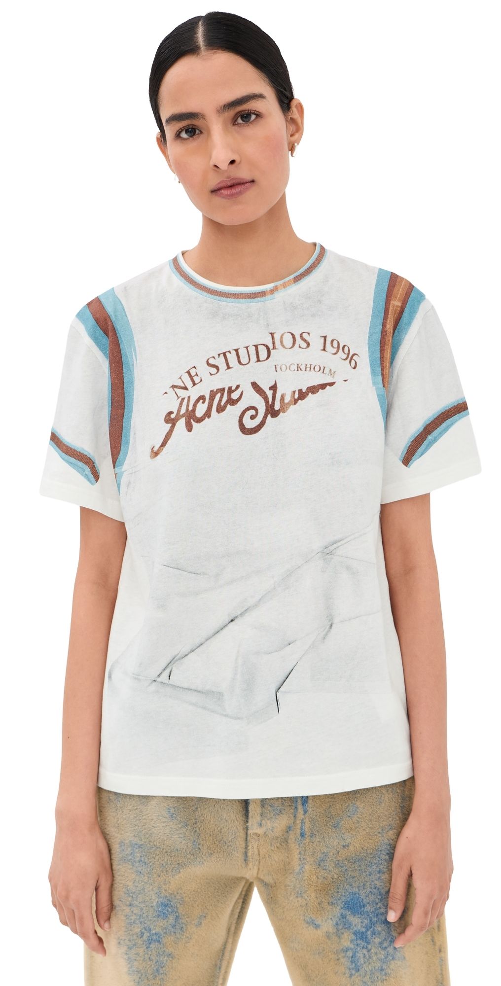 Acne Studios Graphic T-Shirt White L
