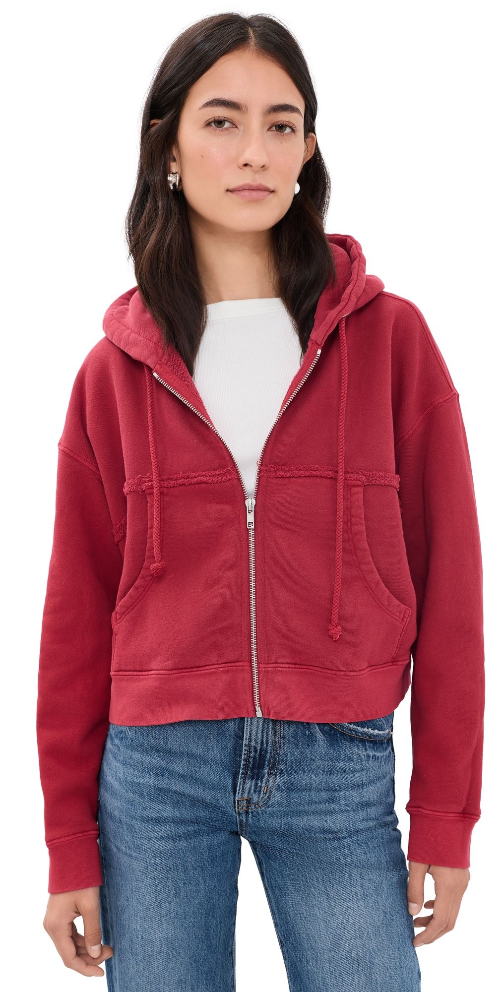 ASHER Hailey Hoodie Scarlet XS