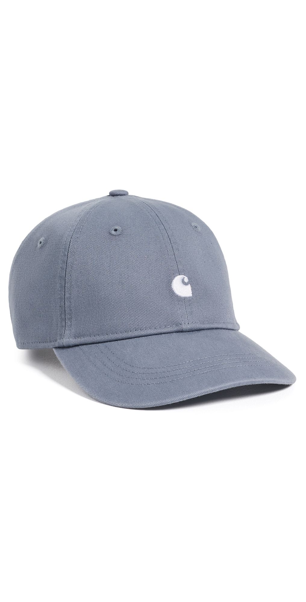 Carhartt WIP Madison Logo Cap Shady Blue/White One Size