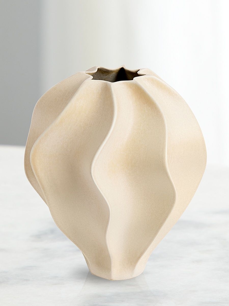 Douro Medium Vase - Ivory