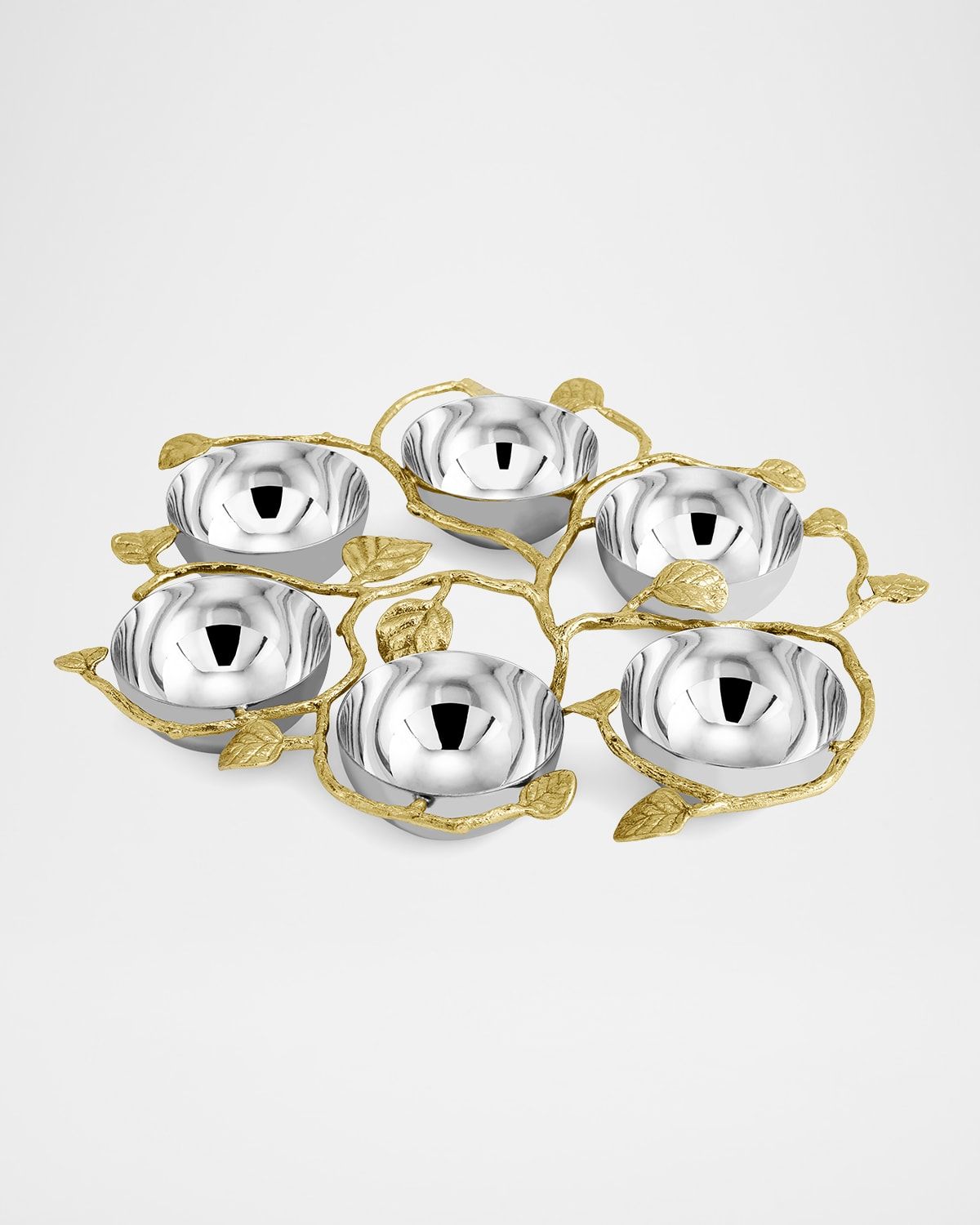 Botanical Leaf Seder Plate