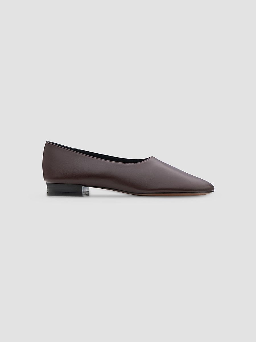 Neous Women's Secla 20MM Leather Pumps - Dark Chocolate - Size 11