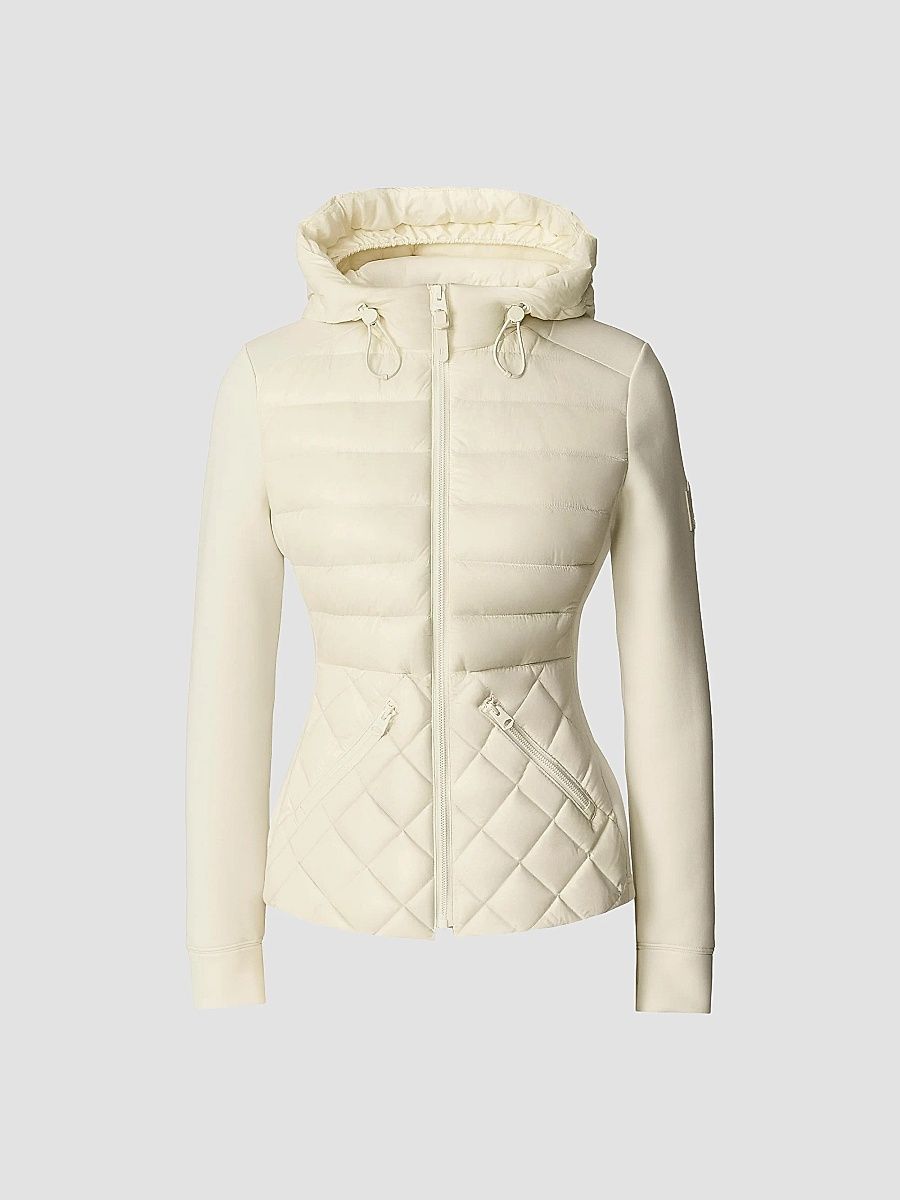 Mackage Women's Agatha Quilted Jacket - Cream - Size XS