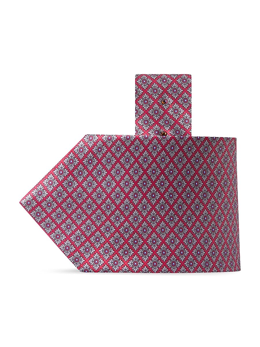 Men's Luxury Silk Tie - Medium Red