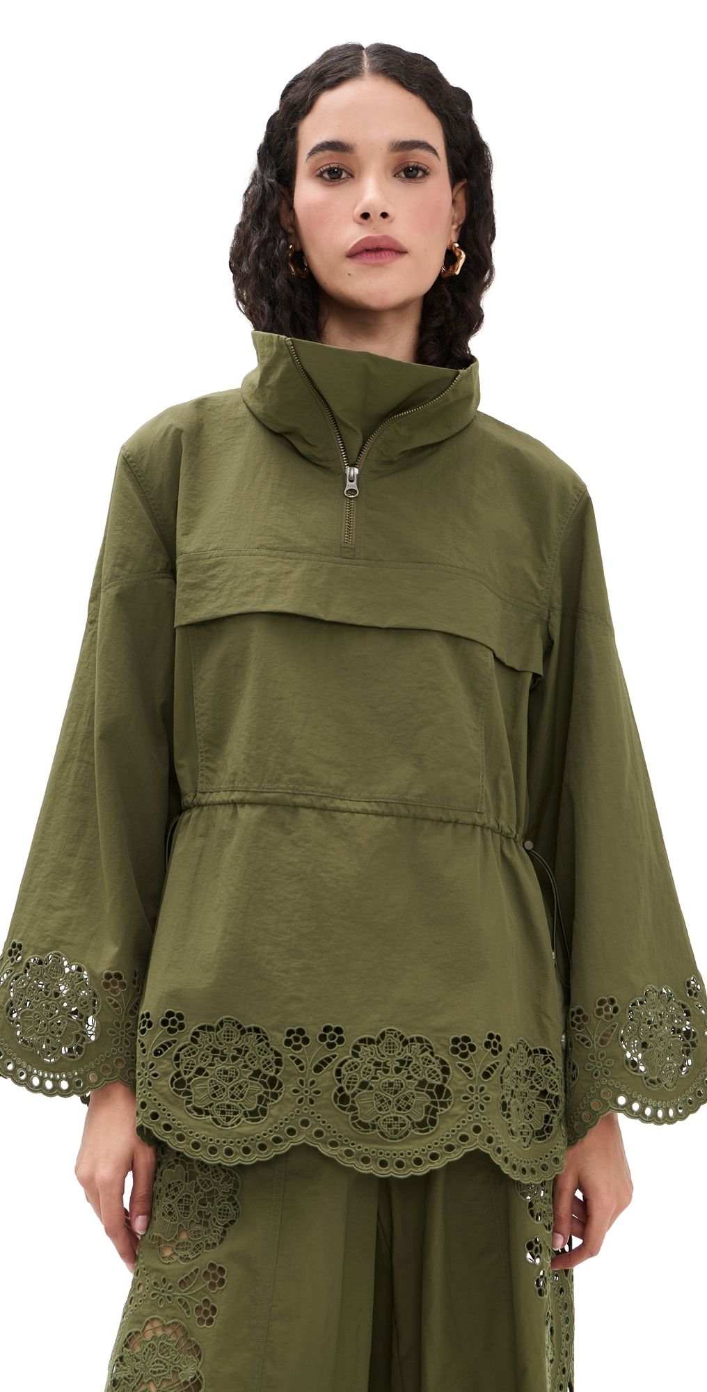 Sea Vittoria Eyelet Jacket Olive M