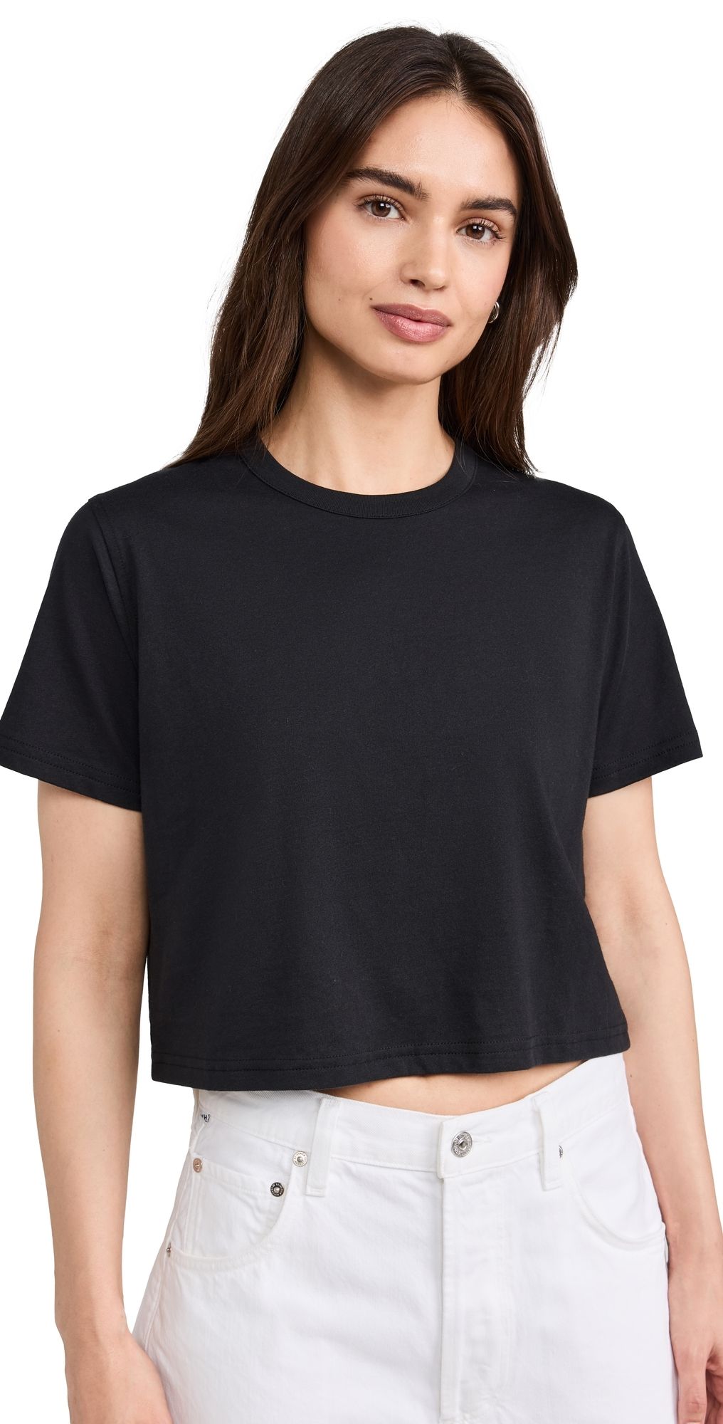 Sold Out NYC Cropped Perfect Tee Black M
