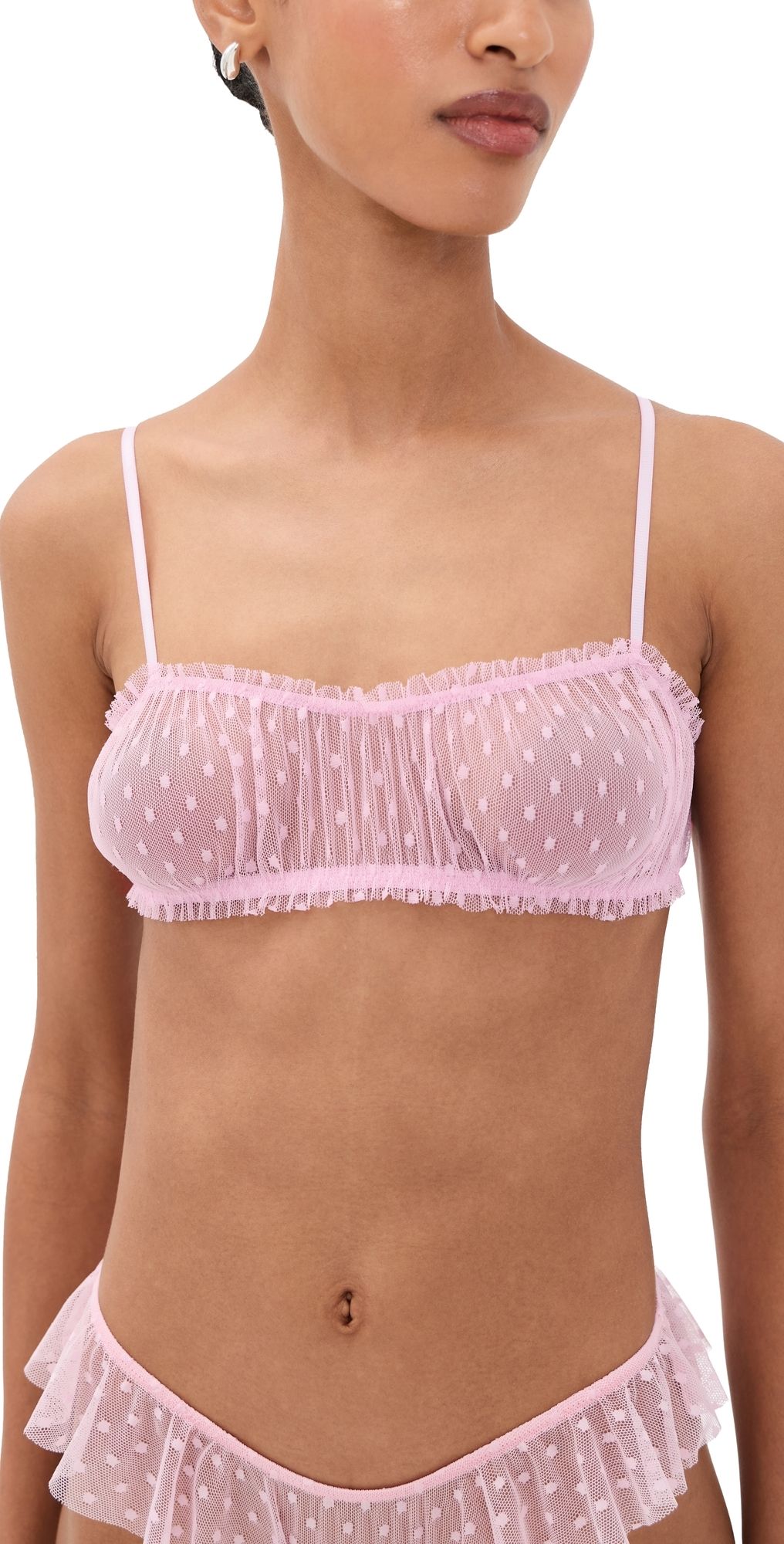Only Hearts Coucou Lola Joey Bralette Candy Pink L