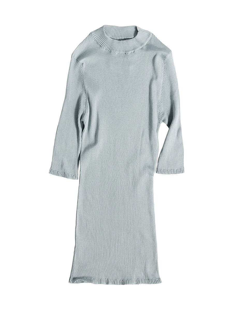 Women's Silk Rubber Knit - Blue - Size 8